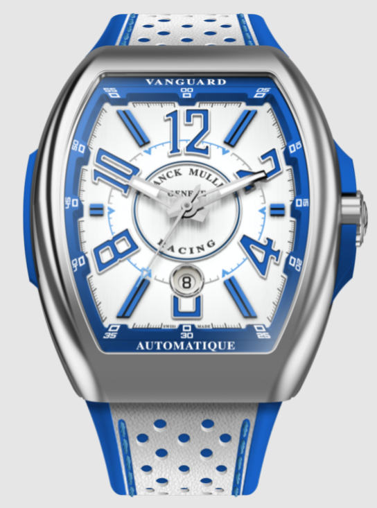 Best FRANCK MULLER Vanguard Racing V 45 SC DT RCG (BL) Replica Watch